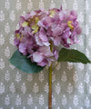 Mauve/Green Hydrangea 32" Greenery 
