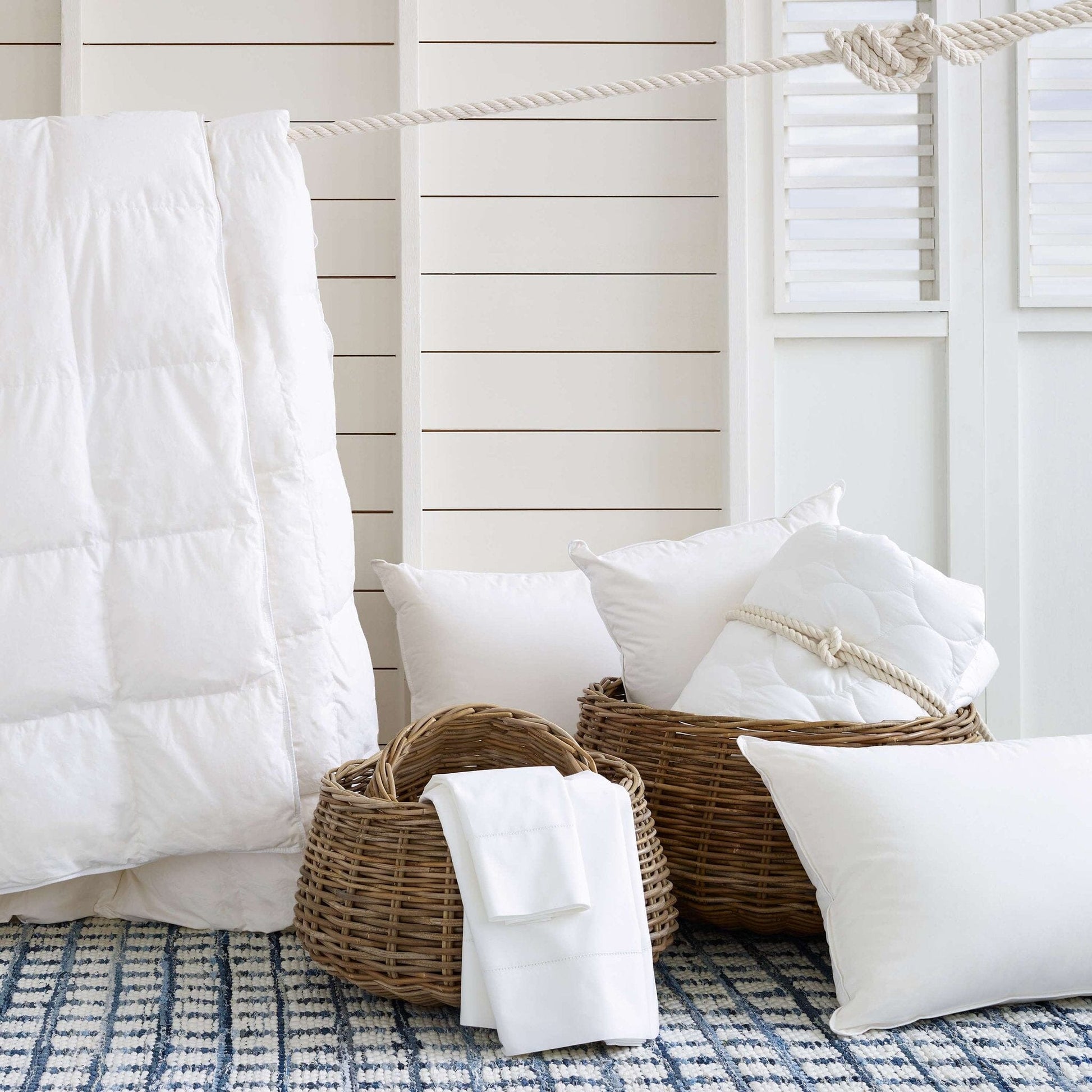 Meditation Down Pillow Medium Pillow Insert 