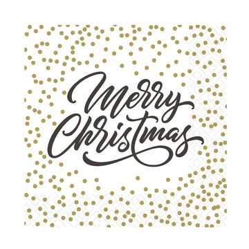 Merry Christmas Napkins Linens 