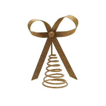 Metal Bow Tree Topper Objects & Accents 