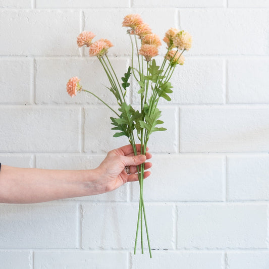 Mini Mum Spray- Pink Greenery 