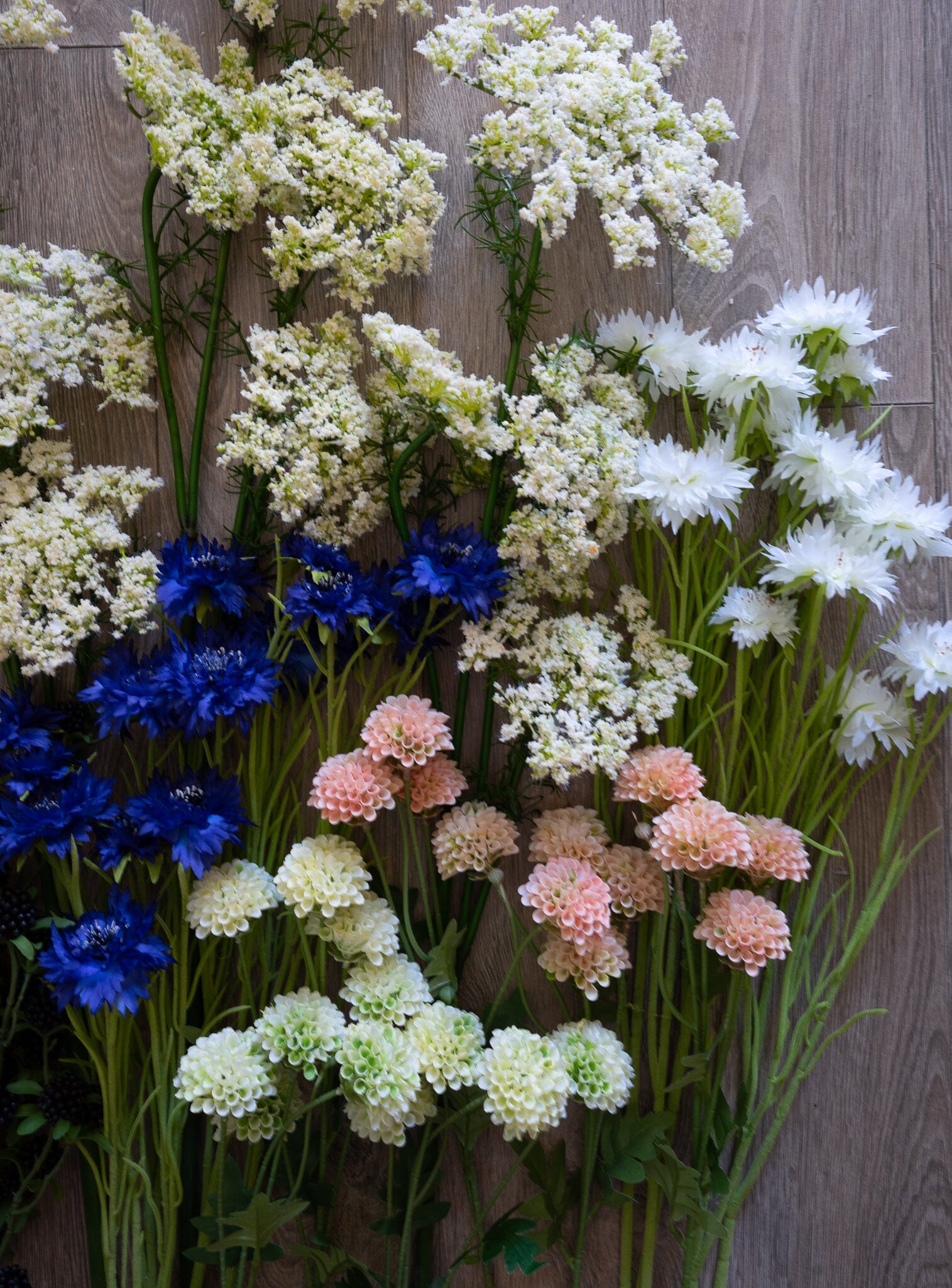 Mini Mum Spray- Pink Greenery 