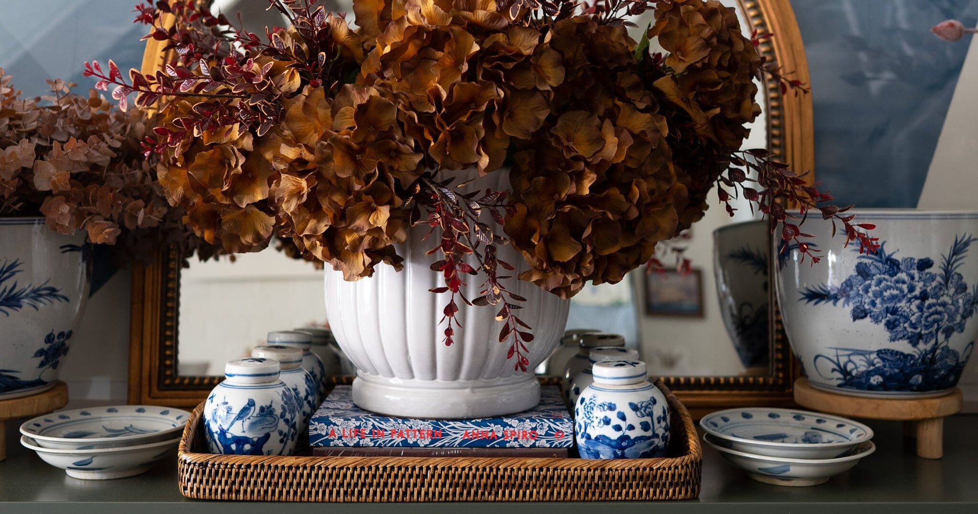 Mini Peony Ginger Jar Vases, Planters & Jars 