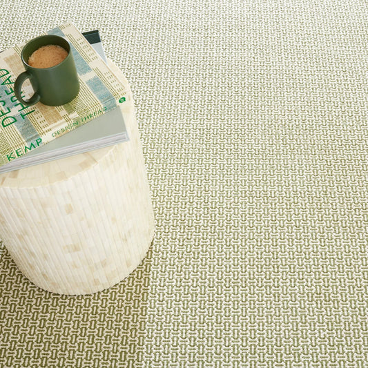 Miss Muffet Olive Handwoven Cotton Rug Rugs 