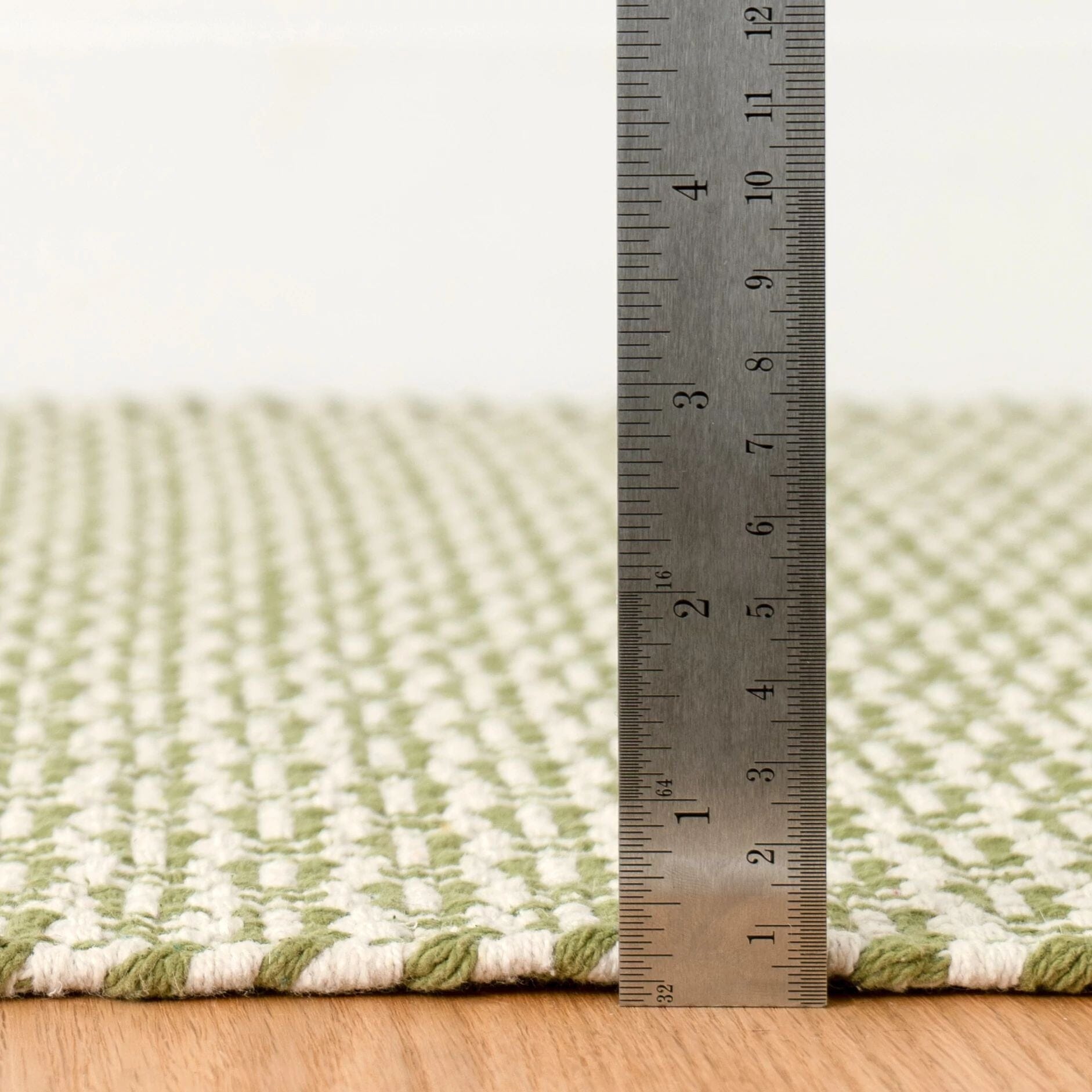Miss Muffet Olive Handwoven Cotton Rug Rugs 