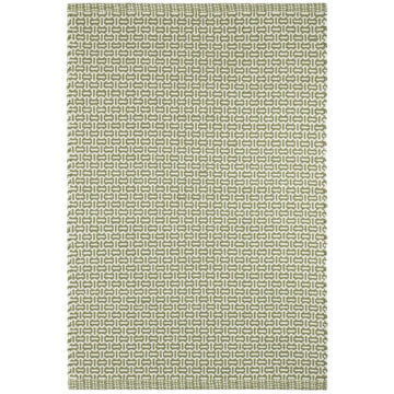 Miss Muffet Olive Handwoven Cotton Rug Rugs 
