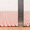 Miss Muffet Paprika Handwoven Cotton Rug Rugs 