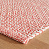 Miss Muffet Paprika Handwoven Cotton Rug Rugs 