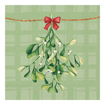Mistletoe- Luncheon Napkin Kitchen 