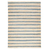Moana Stripe Handwoven Jute Rug - Blue Rugs 