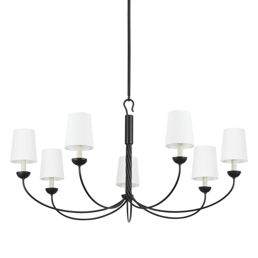 Montpelier Chandelier Large Chandelier Aged Iron 