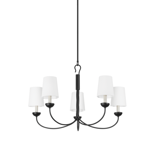 Montpelier Chandelier Small Chandelier Aged Iron 