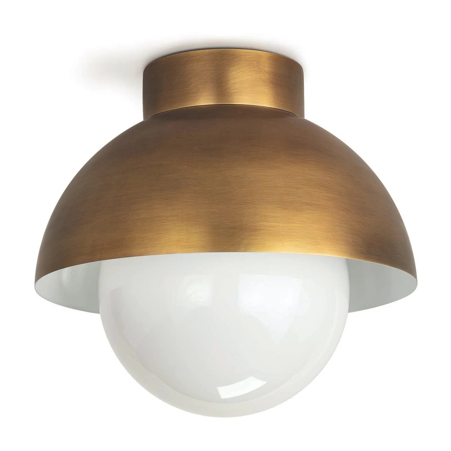 Montreux Flush Mount Flush Mount Natural Brass 