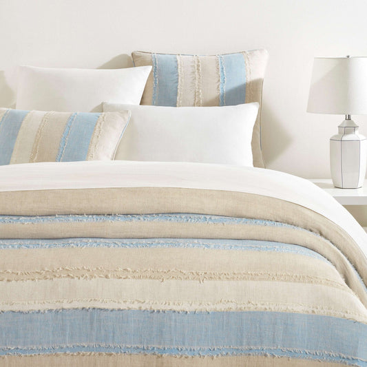 Moon Hills Linen Lapis Duvet Cover Duvet Cover 