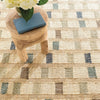 Mosaic Blue Handwoven Jute Rug Rugs 