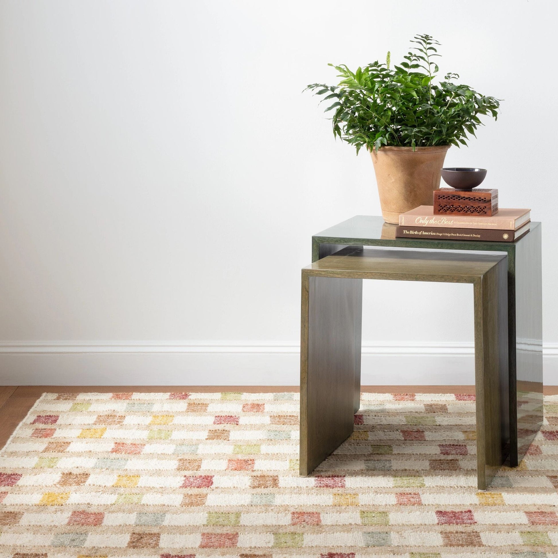 Mosaic Multi Handwoven Jute Rug Rugs 