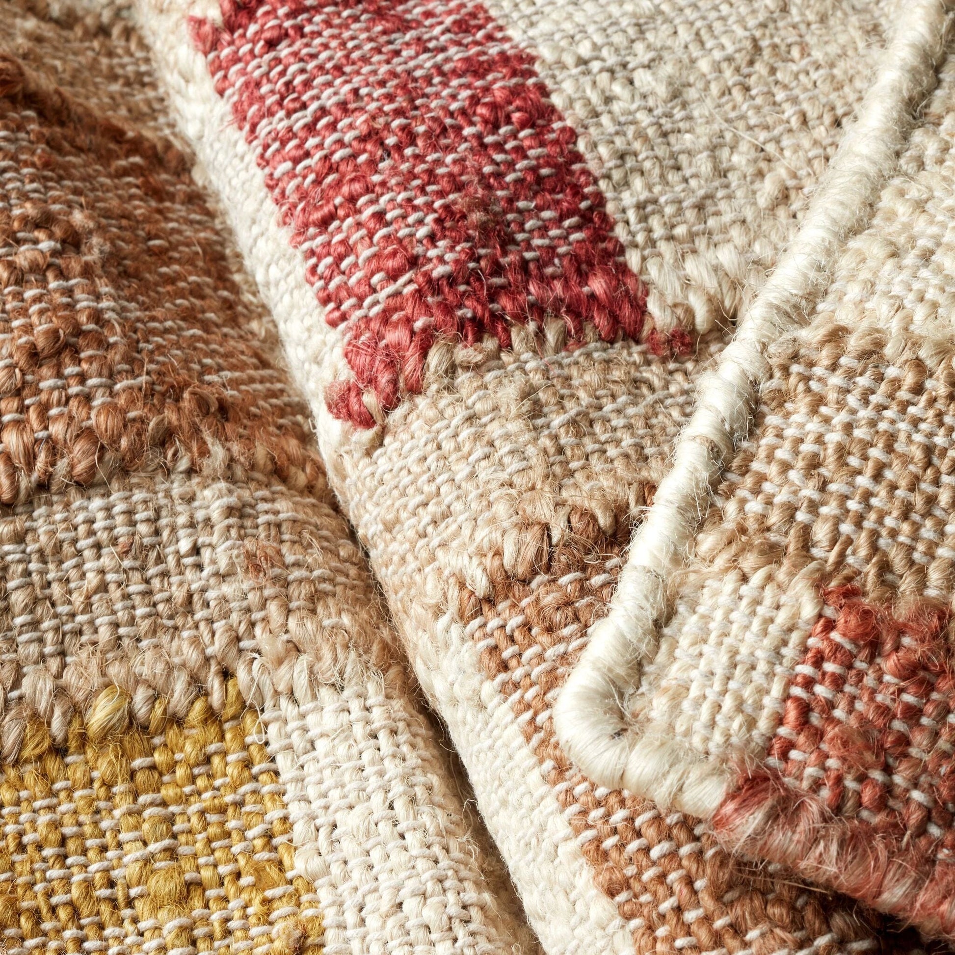 Mosaic Multi Handwoven Jute Rug Rugs 