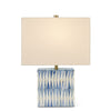 Nadene Blue & White Table Lamp Table Lamps 