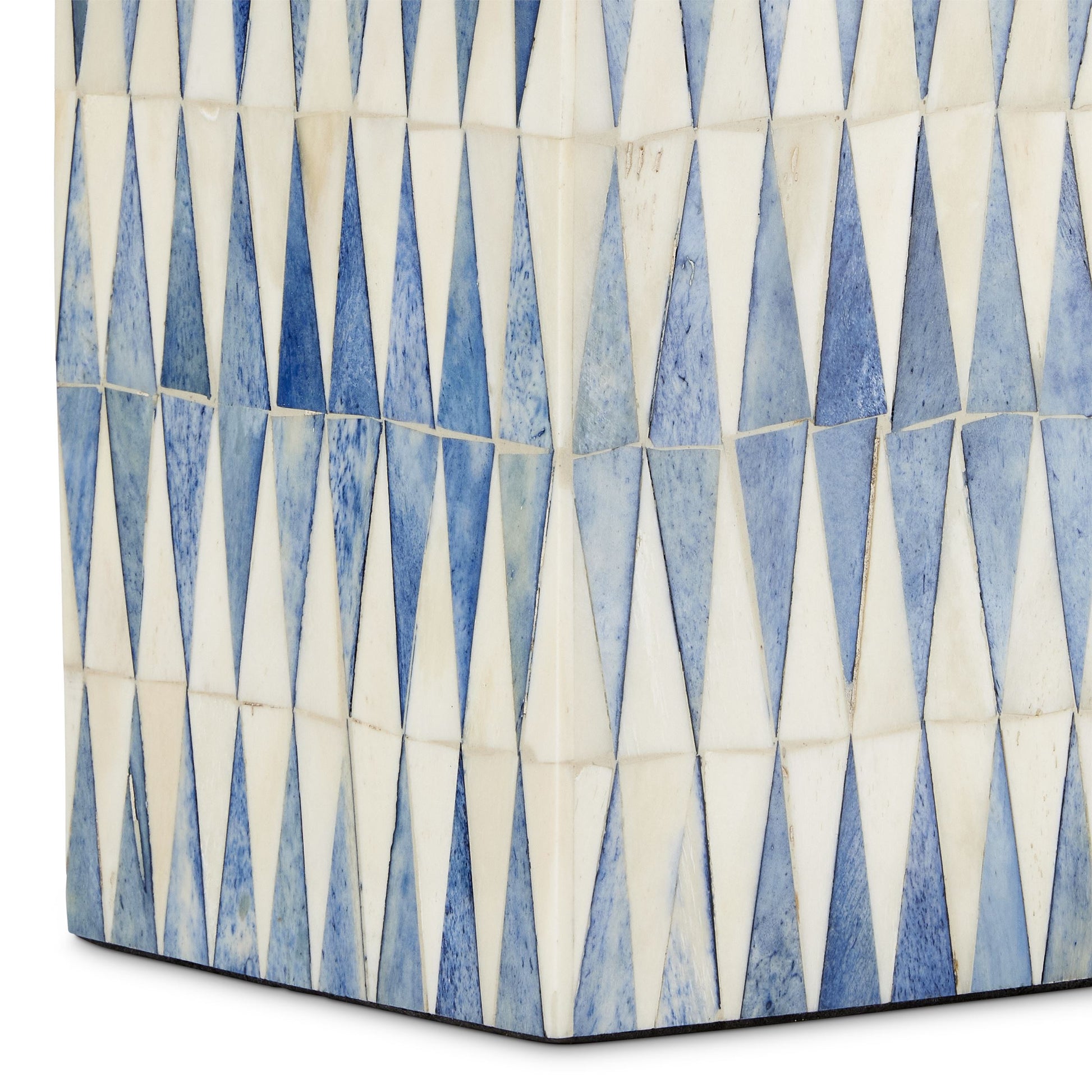 Nadene Blue & White Table Lamp Table Lamps 