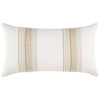 Napa Stripe Linen Natural Sham Shams & Pillowcases 