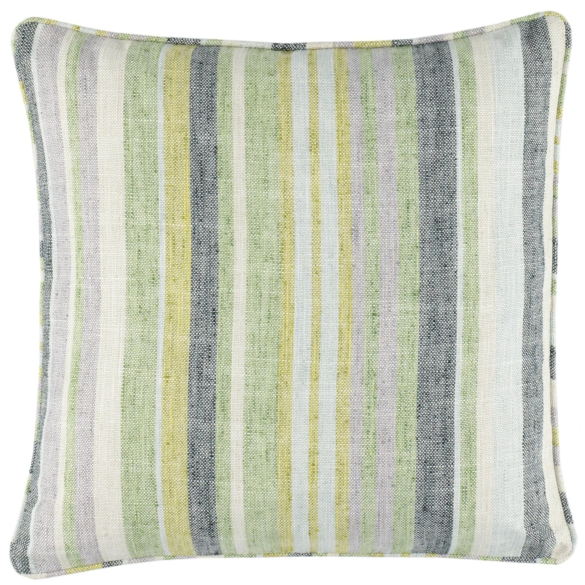 Nash Stripe Green Decorative Indoor/Outdoor Pillow Indoor/Outdoor Pillow 