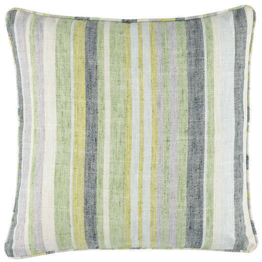 Nash Stripe Green Decorative Indoor/Outdoor Pillow Indoor/Outdoor Pillow 