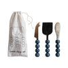 Natural Horn Cheese Knives Kitchen 