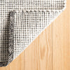 Network Black Handwoven Wool Rug Rugs 