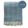 New Zealand Wool Throw - Blue Throws 