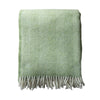 New Zealand Wool Throw - Green Throws 