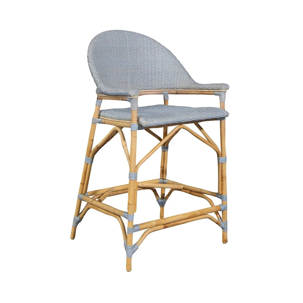 Newport Counter Stool - Blue Dining Chairs 
