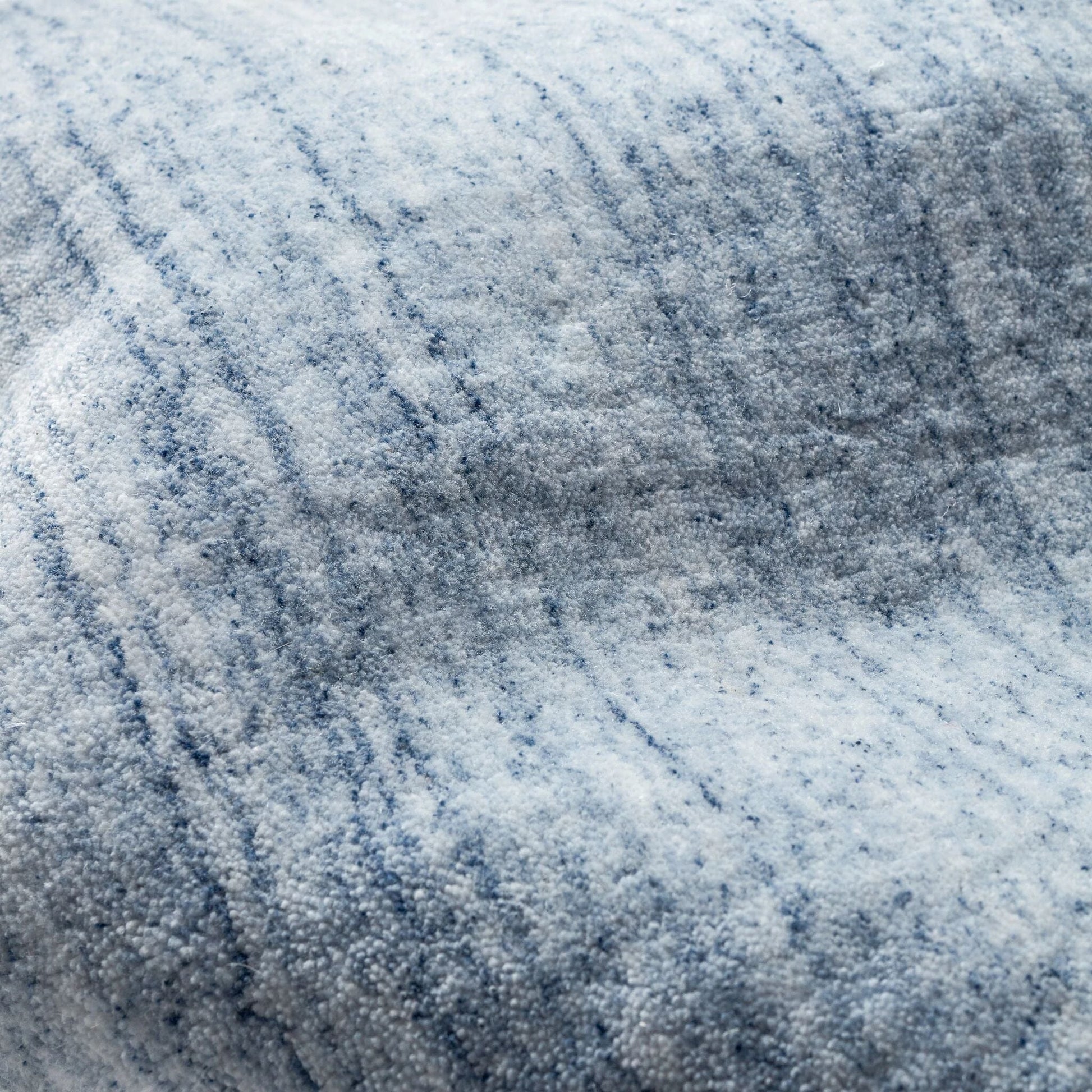 Nordic Blue Hand Loom Knotted Performance Rug Rugs 