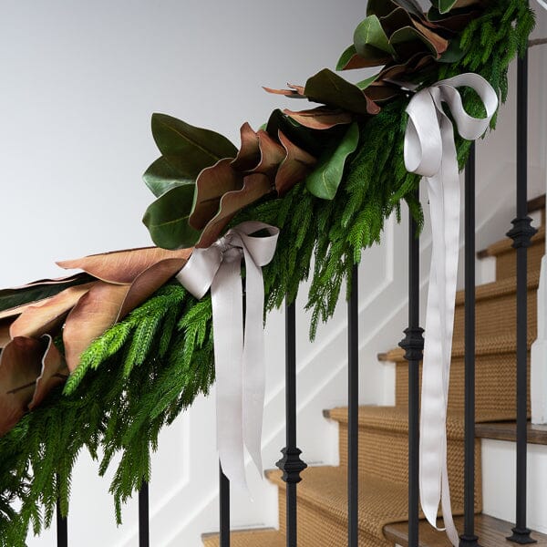 Norfolk Pine Garland 10' Greenery 