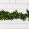 Northern White Cedar Garland 6' Greenery 
