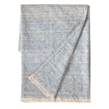 Oliver Ombre Denim Throw Throw 