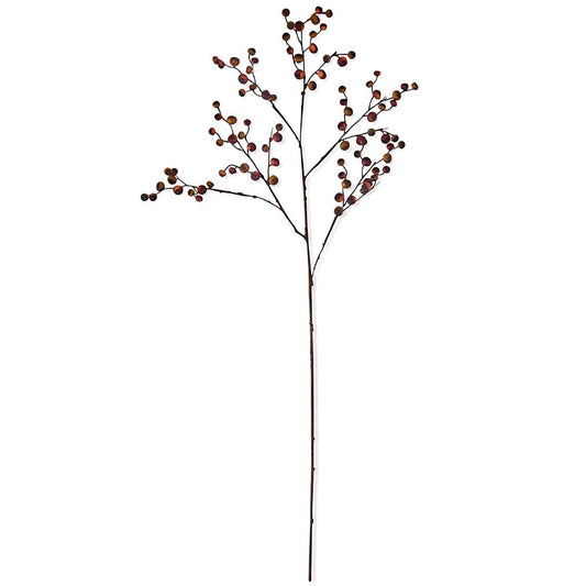 Orange/Flame Berry Spray 36" Greenery 