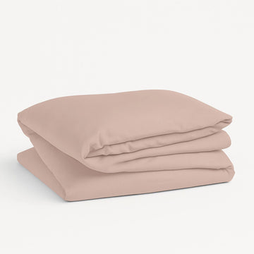 Organic Cotton Rose Quartz Duvet Cover Duvet Cover 