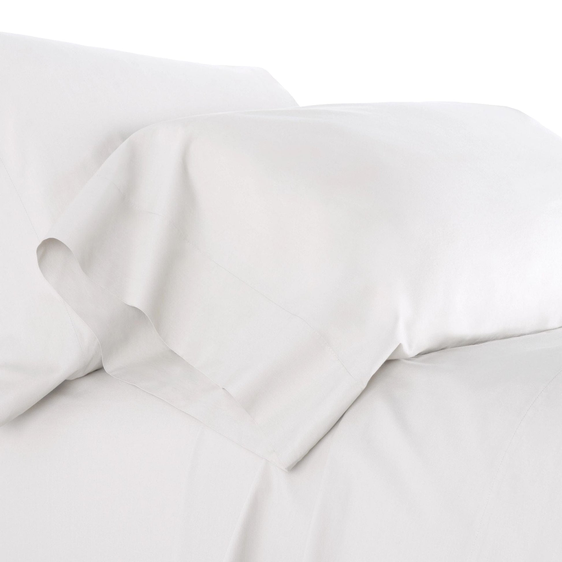 Organic Cotton White Pillowcases Pillowcases 