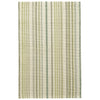 Oslo Stripe Green Handwoven Cotton Rug Rugs 