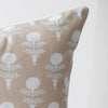 Oyster Block Print Pillow 22" Pillows 