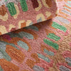 Paint Chip Clay Hand Micro Hooked Wool Rug Rugs 