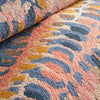 Paint Chip Coral Hand Micro Hooked Wool Rug Rugs 