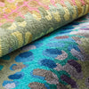 Paint Chip Multi Hand Micro Hooked Wool Rug Rugs 