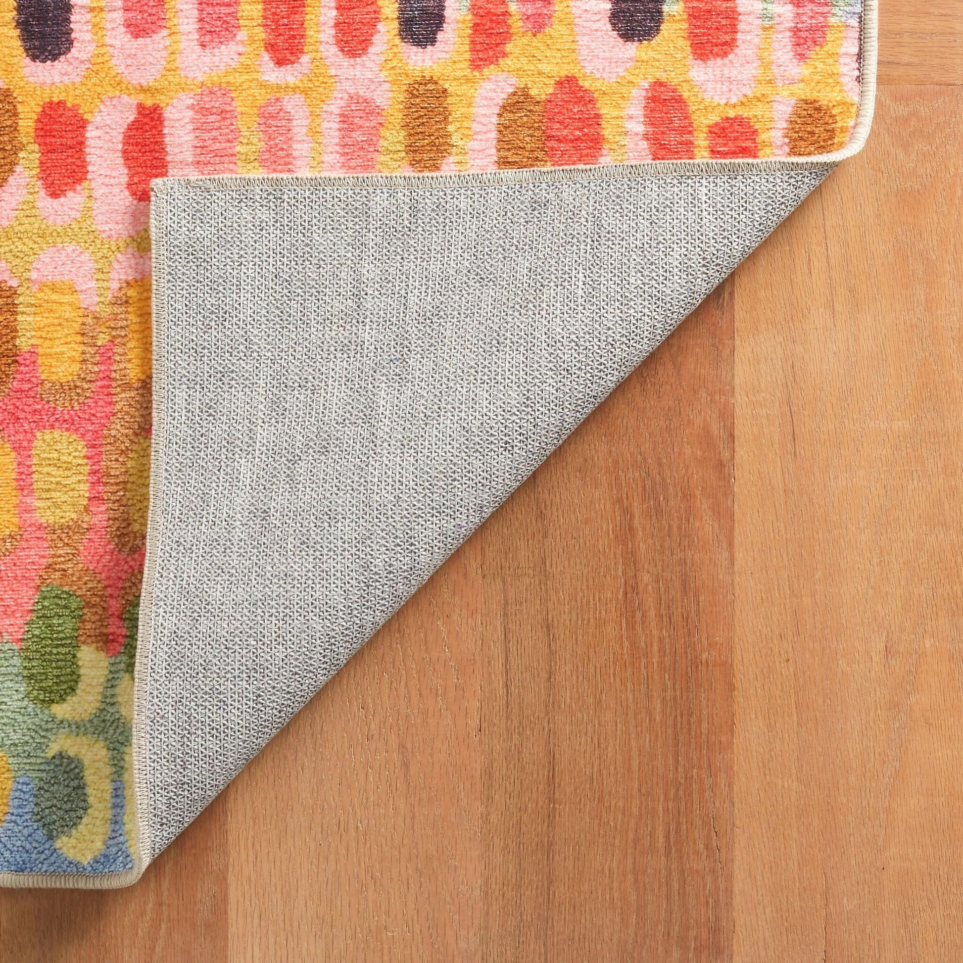 Paint Chip Multi Machine Washable Rug Rugs 
