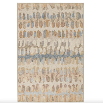 Paint Chip Natural Machine Washable Rug WASHABLE 