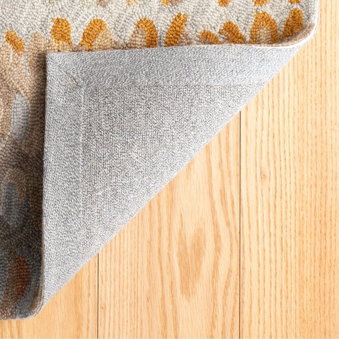 Paint Chip Stone Hand Micro Hooked Wool Rug Rugs 