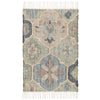 Pali Blue Handwoven Jute Rug Rugs 