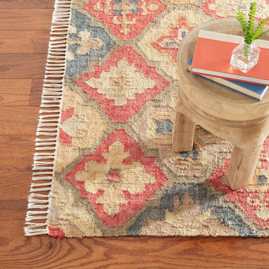 Pali Multi Handwoven Jute Rug Rugs 