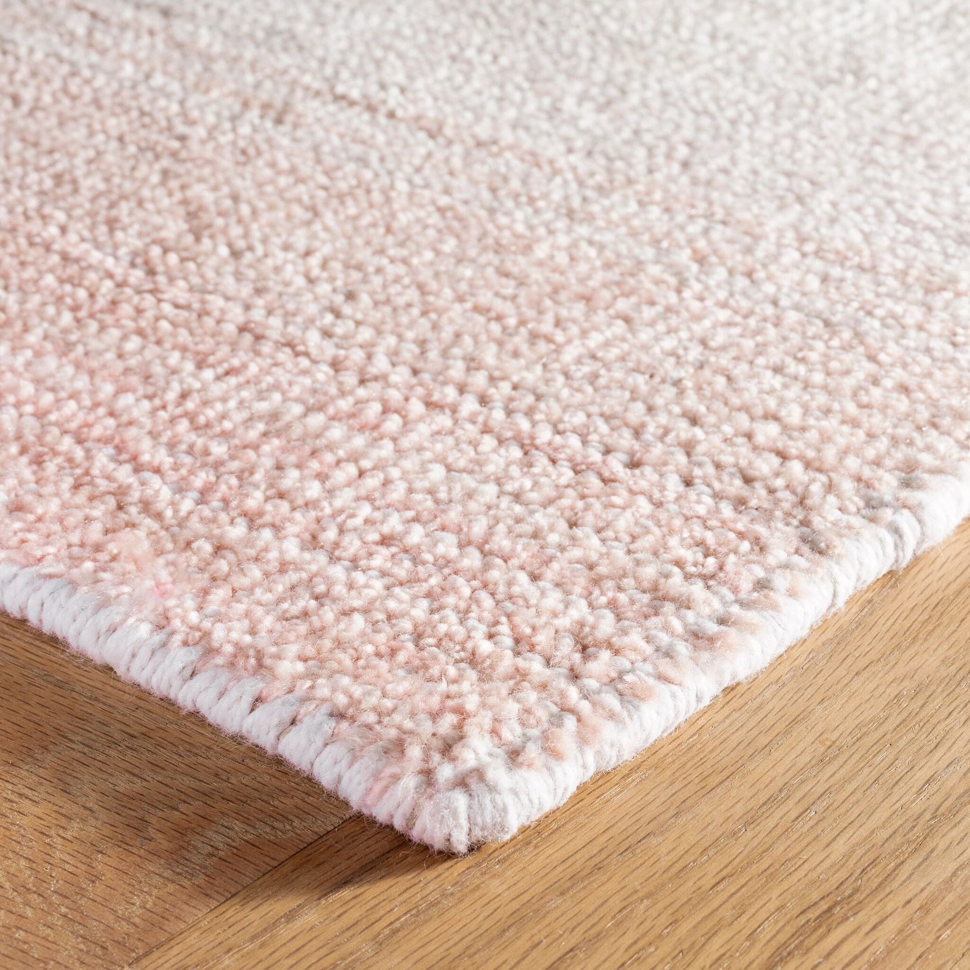 Pandora Pink Hand Loom Knotted Rug Rugs 