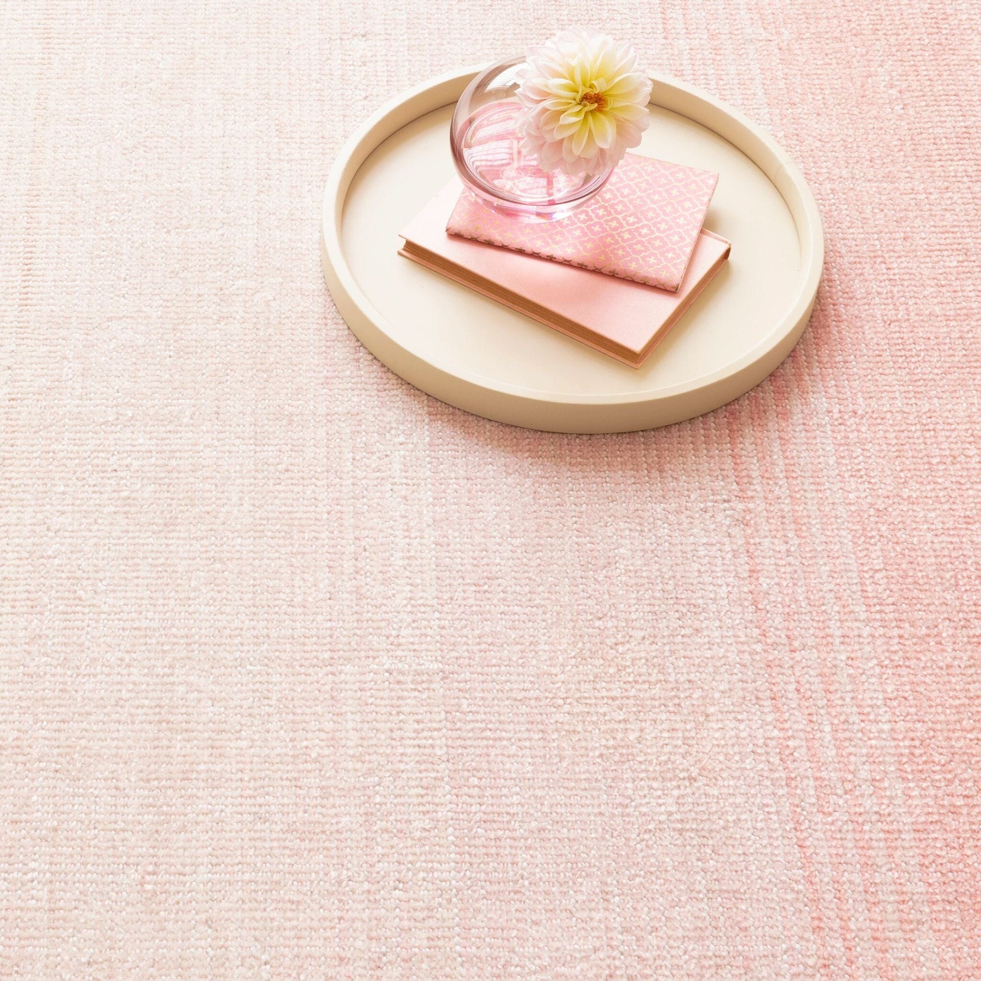 Pandora Pink Hand Loom Knotted Rug Rugs 